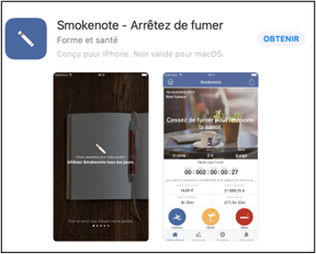 Smokenote - Arreter de fumer